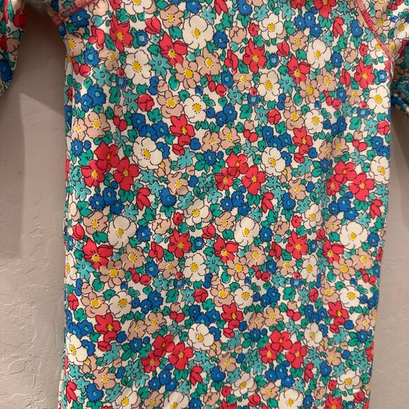 Baby Boden Floral Rashguard Swimsuit - Picture 3 of 8